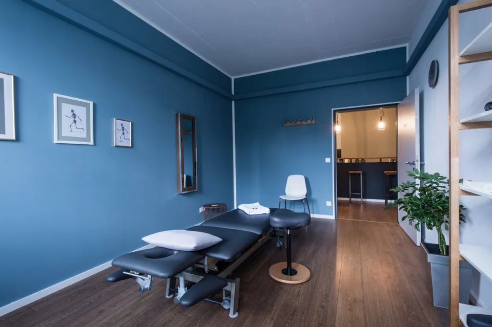 Behandlungsraum der Physiotherapie